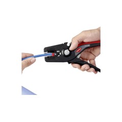 Knipex PreciStrip16 Cable Cutter - Precision Cutting Tool for Effortless Cable Stripping | 4003773085829